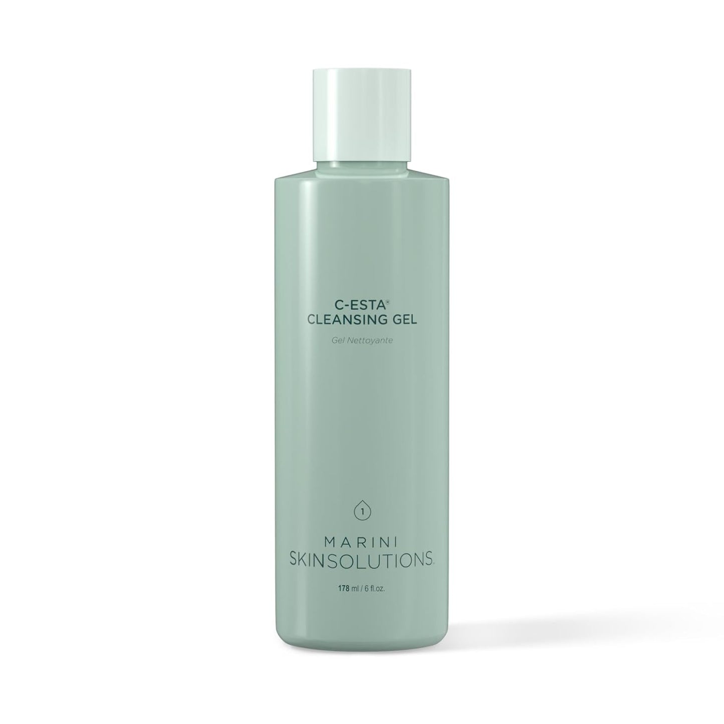 Marini SkinSolutions C-ESTA Cleansing Gel - Vitamin C Face Cleanser with DMAE - Cruelty Free - Made in the USA - 6 fl oz