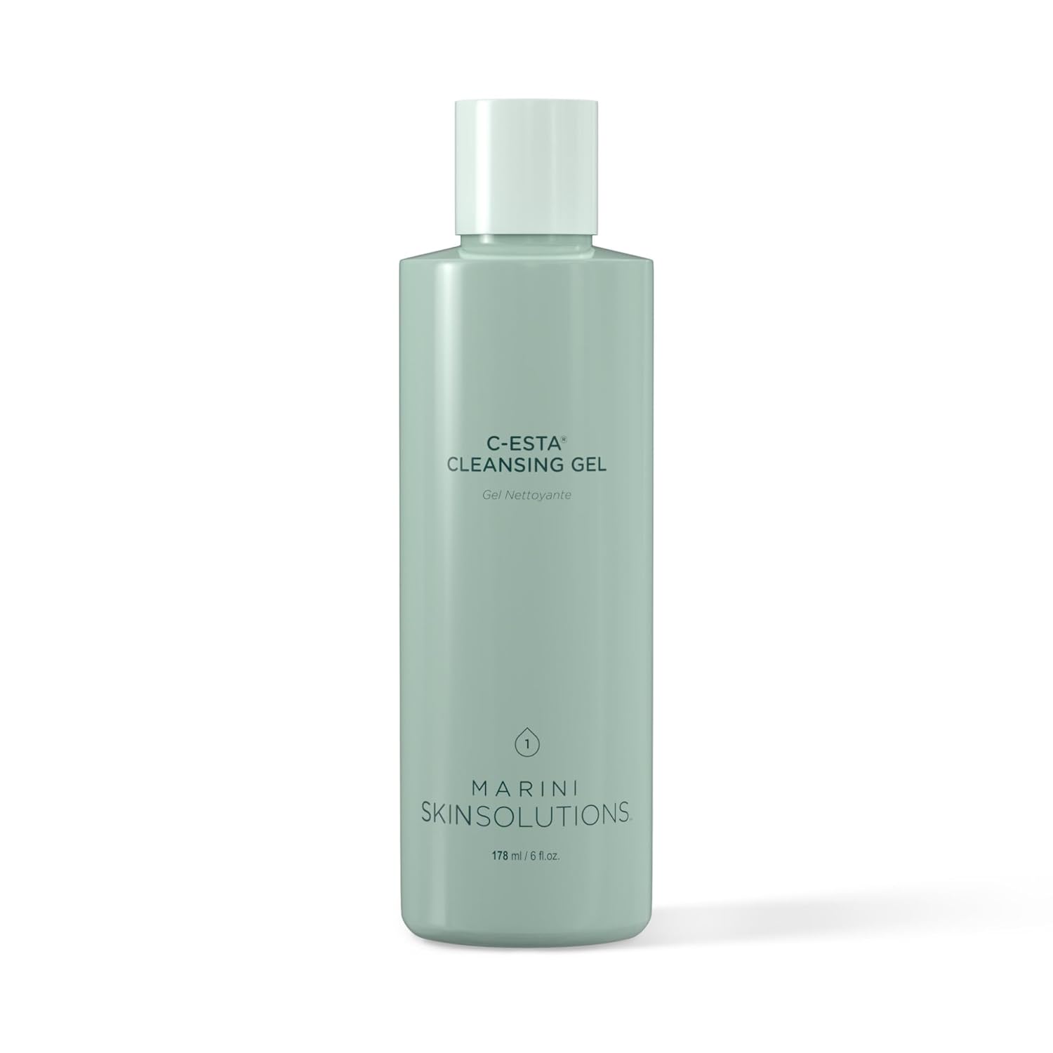 Marini SkinSolutions C-ESTA Cleansing Gel - Vitamin C Face Cleanser with DMAE - Cruelty Free - Made in the USA - 6 fl oz